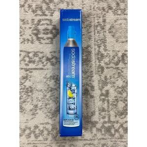 NEW SodaStream 60L CO2 14.5 OZ Cylinder Canister Blue